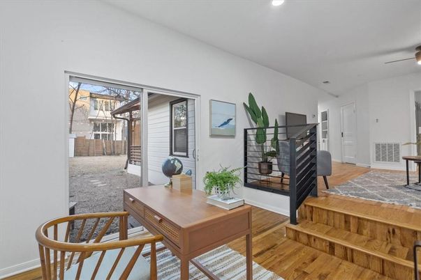 Interior, Recessed Lighting, Wood Texture Flooring
