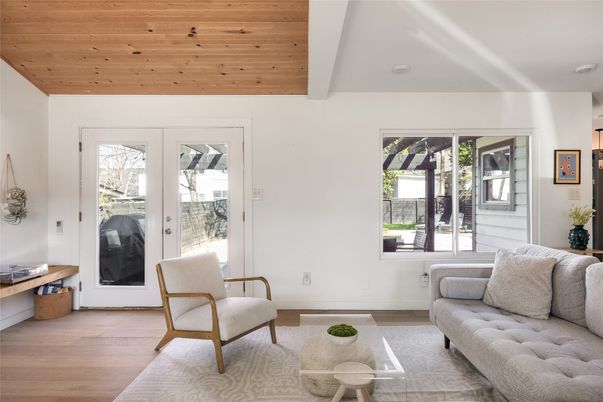 Interior, Living room, Wooden Ceilings, Wood Texture Flooring
