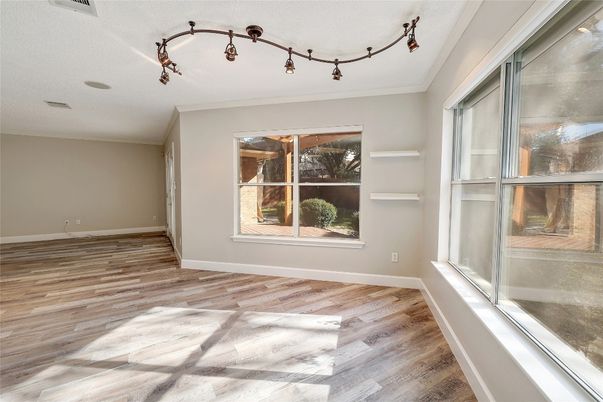Empty room, Interior, Wood Texture Flooring