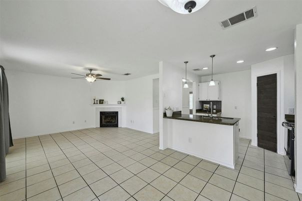 Interior, Kitchen, Pendant Lights, Stainless Steel Appliances