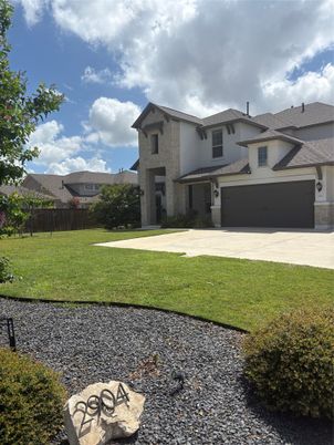 Attached, Backyard, Exterior, Facade, Mediterranean