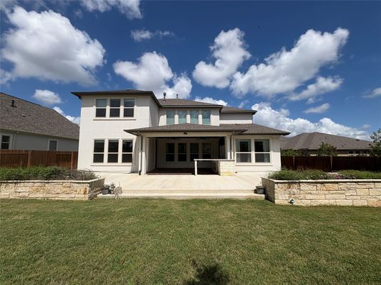 Backyard, Exterior, Facade, Mediterranean