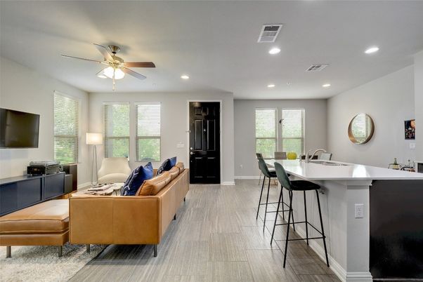 Dining room, Interior, Living room, Recessed Lighting