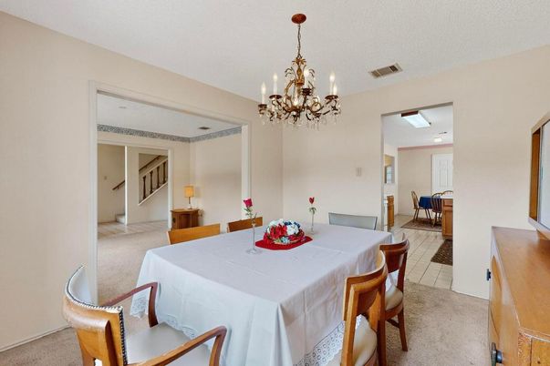 Chandelier, Dining room, Interior
