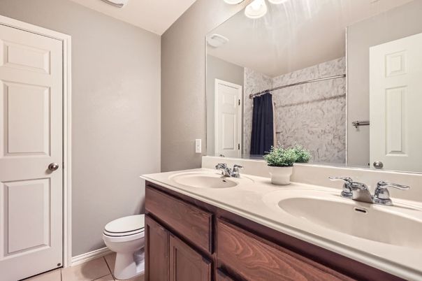 Bathroom, Dual Sink Vanities, Interior, Marble Walls