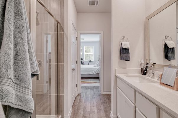 Bathroom, Bedroom, Interior, Wood Texture Flooring