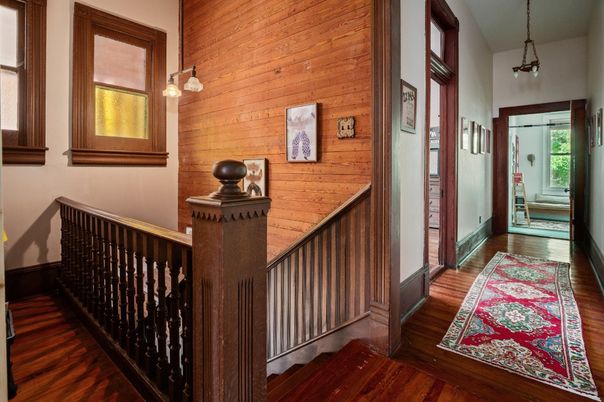 Interior, Pendant Lights, Wood Texture Flooring, Wooden Walls