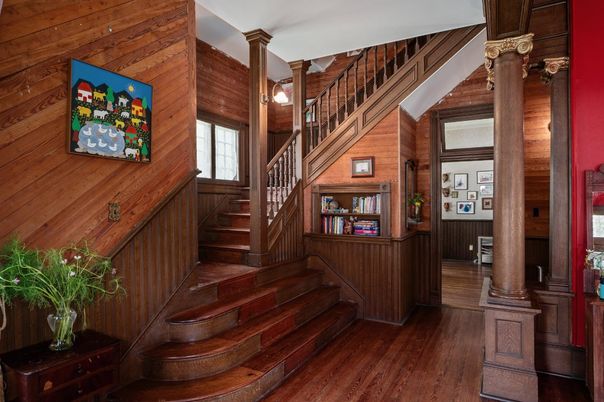 Interior, Wood Texture Flooring, Wooden Walls