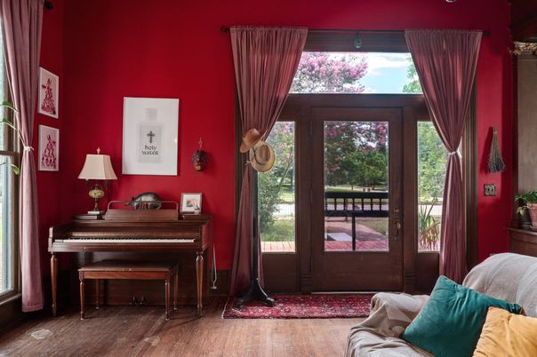 Interior, Piano, Wood Texture Flooring