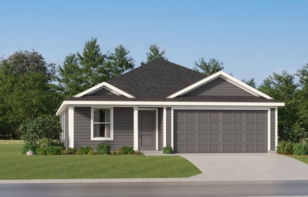 Attached, Exterior, Facade, Ranch