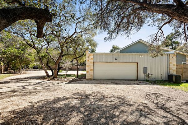Backyard, Detached Garage, Exterior