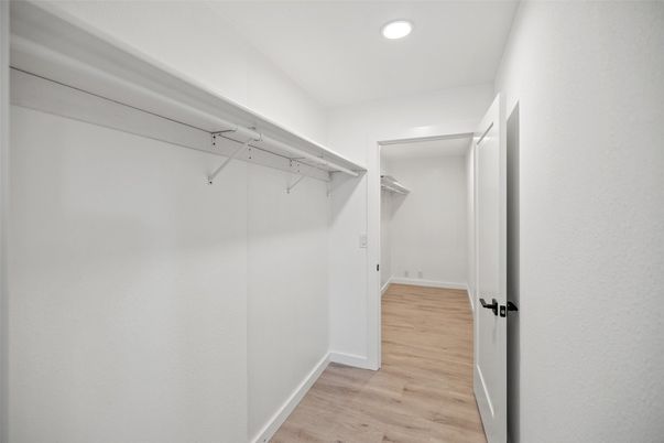 Interior, Recessed Lighting, Walk-in Closets, Wood Texture Flooring