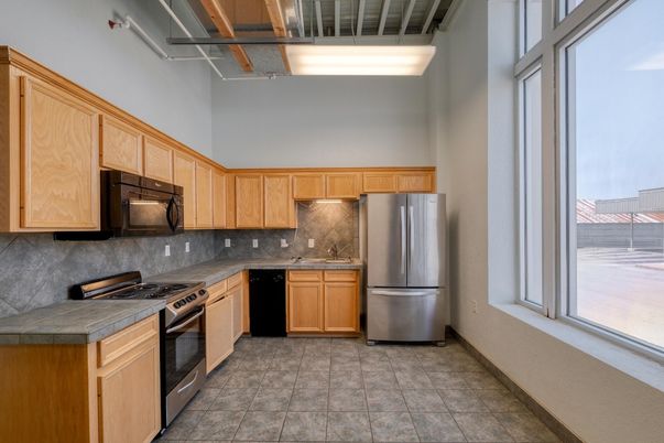Interior, Kitchen, Tile Countertops