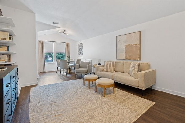 Dining room, Interior, Living room, Wood Texture Flooring