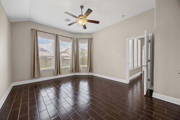 Empty room, Interior, Wood Texture Flooring