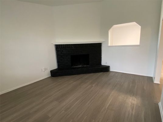 Fireplace, Interior, Wood Texture Flooring