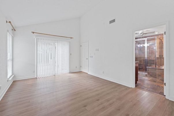 Empty room, Interior, Wood Texture Flooring