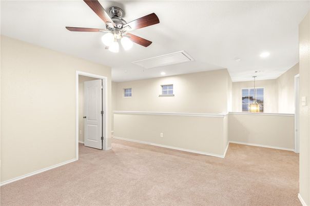 Empty room, Interior, Pendant Lights, Recessed Lighting