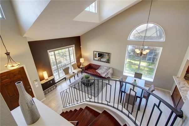 Dining room, Interior, Living room, Pendant Lights, Wood Texture Flooring