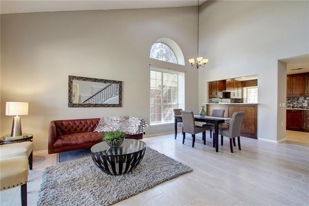 Chandelier, Dining room, Interior, Kitchen, Pendant Lights, Wood Texture Flooring