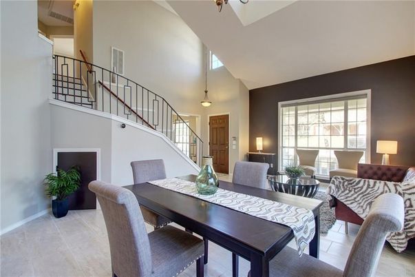 Dining room, Interior, Pendant Lights
