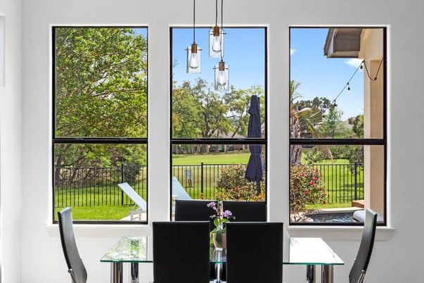 Dining room, Interior, Pendant Lights