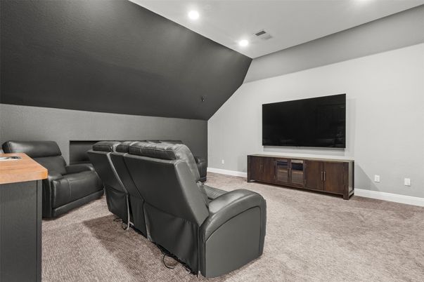 Home Theatre Room, Interior, Recessed Lighting, Theatre Room