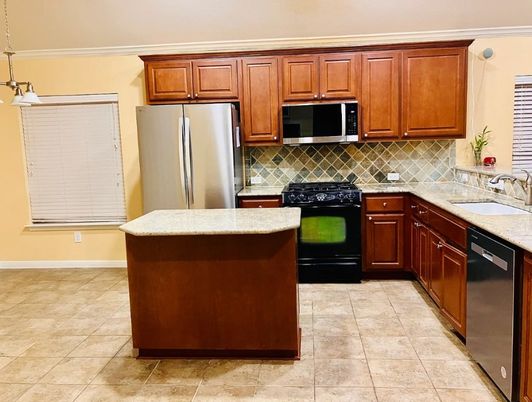 Interior, Kitchen, Pendant Lights