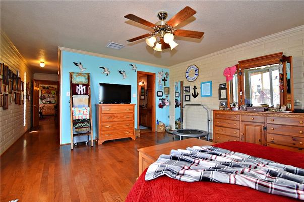 Interior, Stone Walls, Wood Texture Flooring