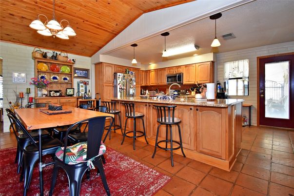 Interior, Kitchen, Pendant Lights, Wooden Ceilings