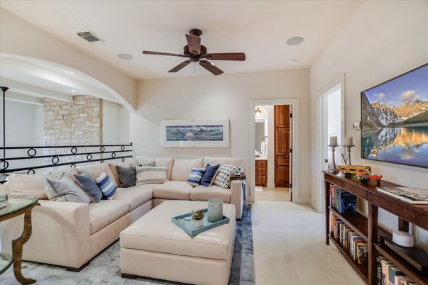 Interior, Living room, Stone Walls