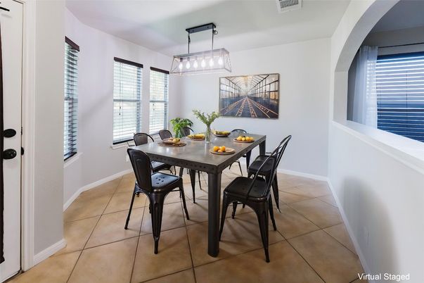 Dining room, Interior, Pendant Lights