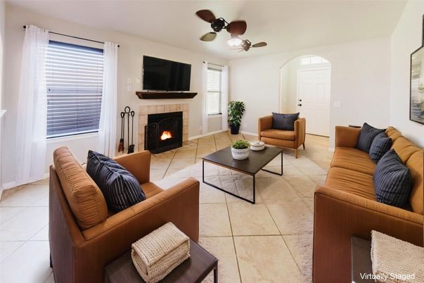 Fireplace, Interior, Living room