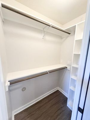 Interior, Walk-in Closets, Wood Texture Flooring