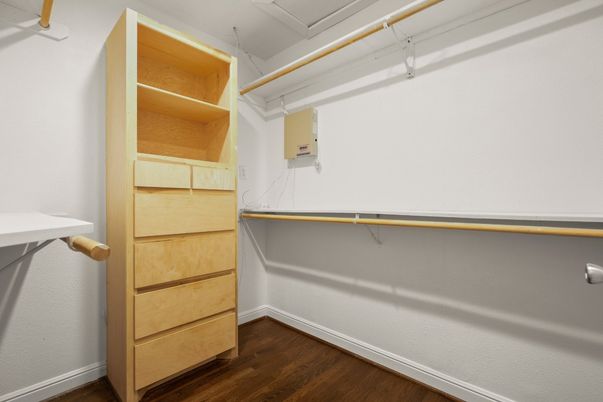 Interior, Walk-in Closets, Wood Texture Flooring