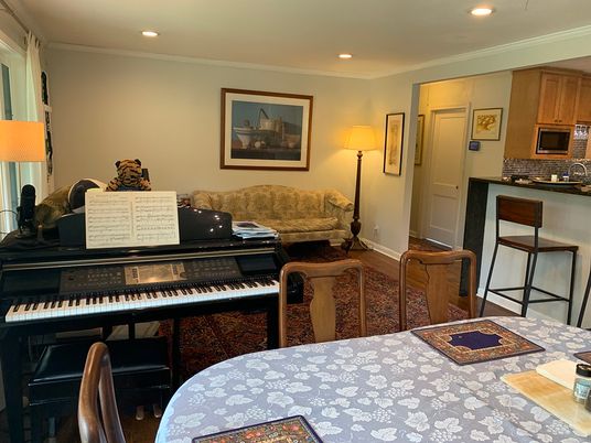 Interior, Piano, Recessed Lighting