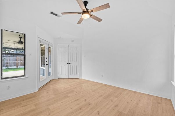 Empty room, Interior, Wood Texture Flooring