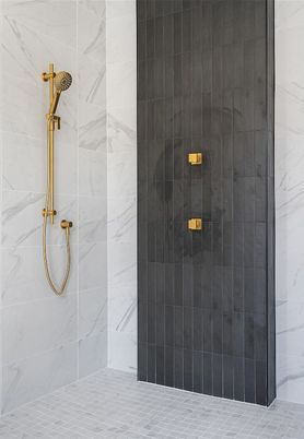 Bathroom, Interior, Marble Walls