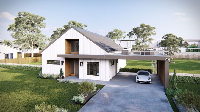 Backyard, Exterior