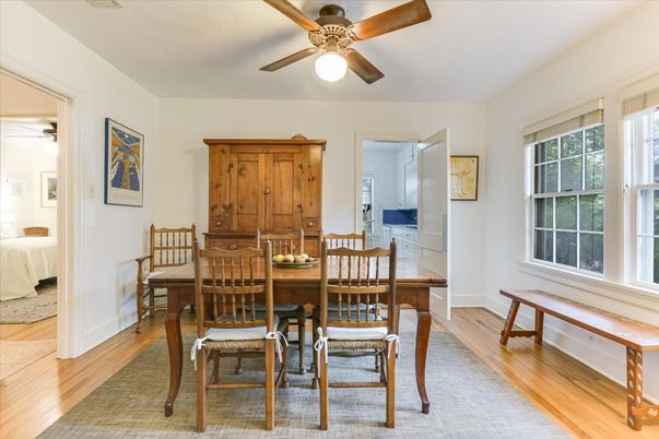 Dining room, Interior, Wood Texture Flooring