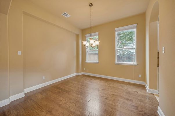 Chandelier, Empty room, Interior, Wood Texture Flooring