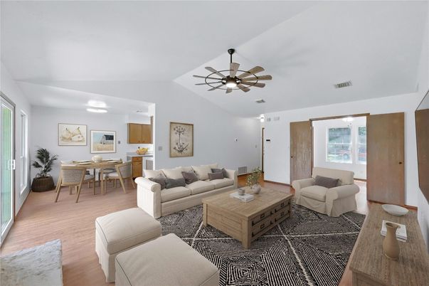 Dining room, Interior, Living room, Wood Texture Flooring