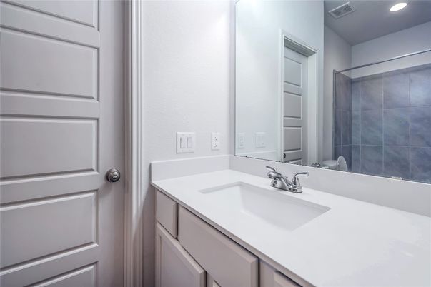 Bathroom, Interior, Recessed Lighting