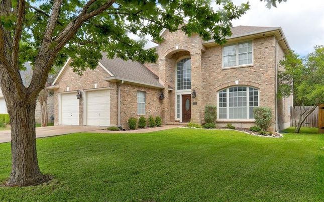 Attached, Exterior, Facade, Brick Facade, French Provincial