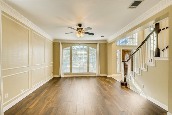 Empty room, Interior, Wood Texture Flooring