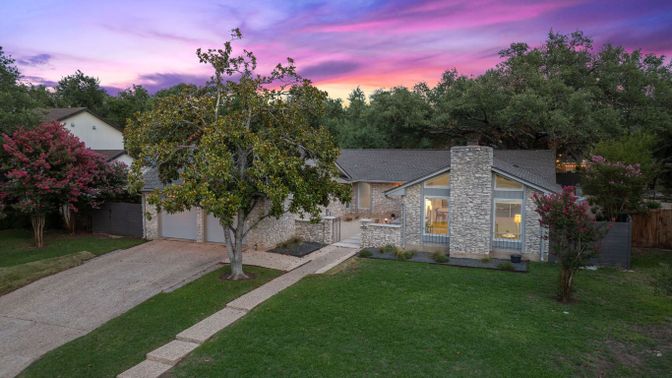 Attached, Backyard, Exterior, Facade, Ranch