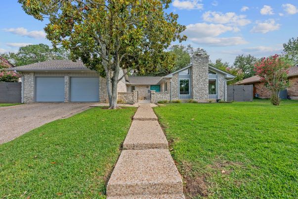 Attached, Backyard, Detached Garage, Exterior, Facade, Ranch