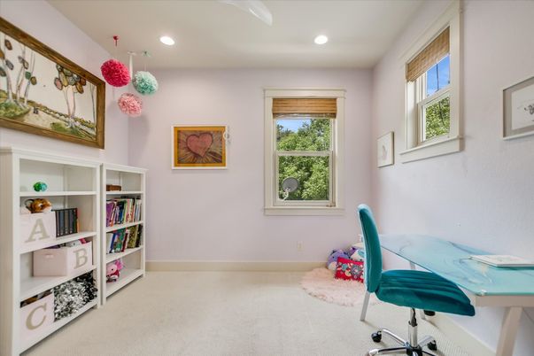 Home Office, Interior, Recessed Lighting
