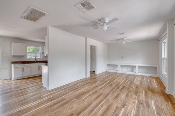 Empty room, Interior, Wood Texture Flooring
