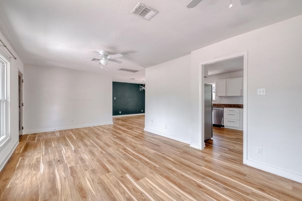 Empty room, Interior, Wood Texture Flooring